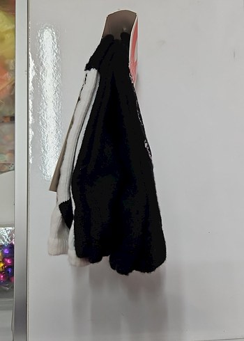 Çocuk Siyah Baskılı Çorap - Görsel 3