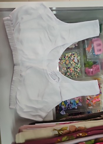 Beyaz Kadın Sütyen - Görsel 3