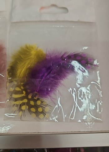 Çok Renkli Tüy Süslemeleri - Görsel 2