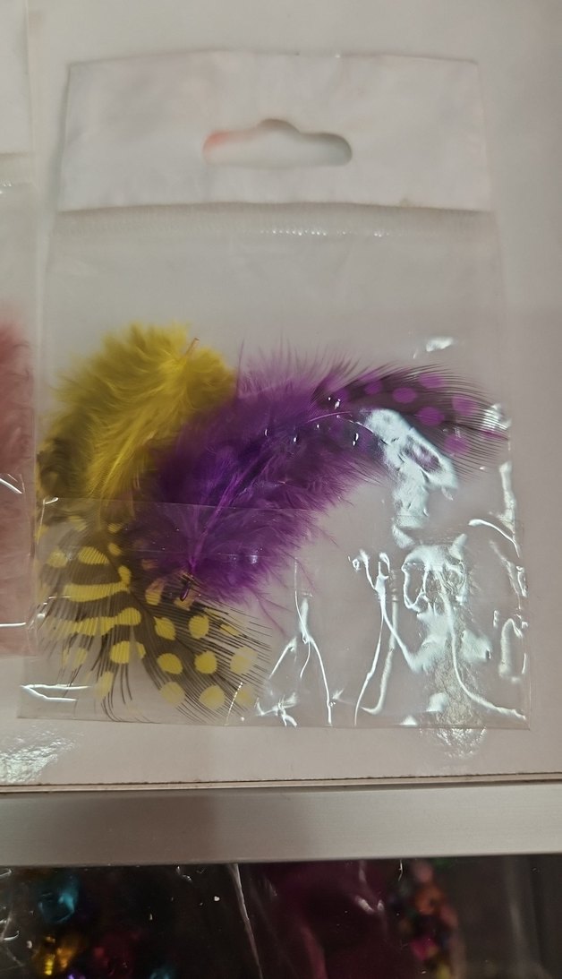 Çok Renkli Tüy Süslemeleri - Görsel 2