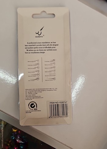 Pastel Pembe Manikür Makası - Görsel 2