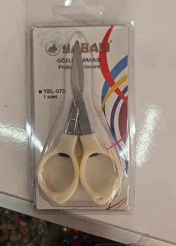 Mavi Plastik Saplı Manikür Makası - Görsel 2