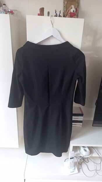 38 Beden Siyah mini trendyol elbise 