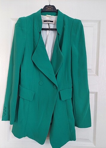 Yeşil ipekyol ceket