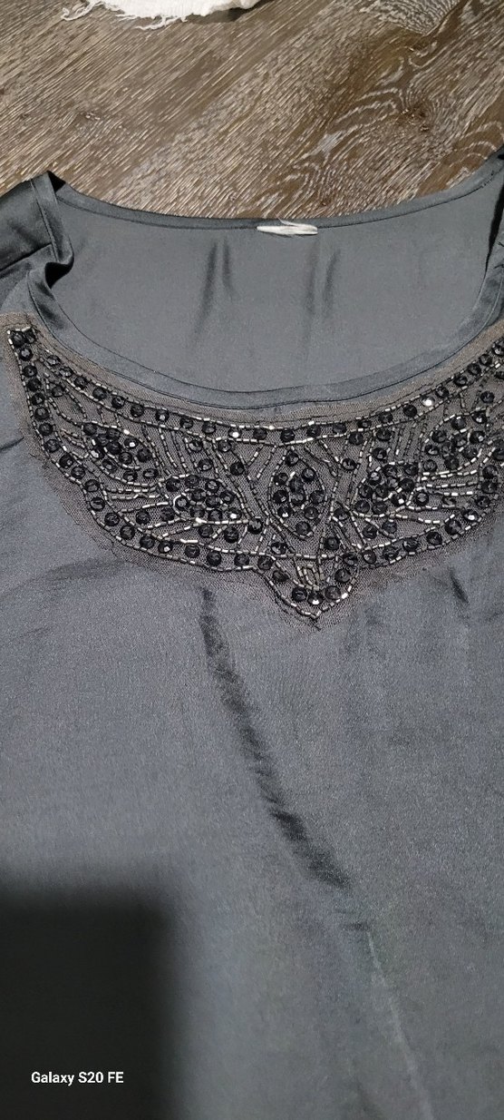 Nakışlı  buluz/ saten pamuk  gibi - Görsel 3