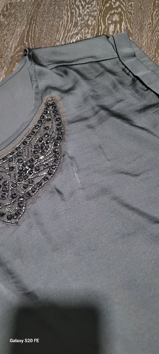 Nakışlı  buluz/ saten pamuk  gibi - Görsel 2