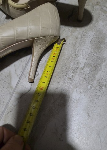 charles&Keith  markaBej  Topuklu Kadın Ayakkabı - Görsel 6