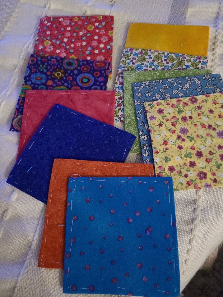 Çok Renkli  pacwork parçalari - Görsel 2