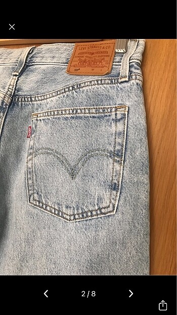 27 Beden Levis 501