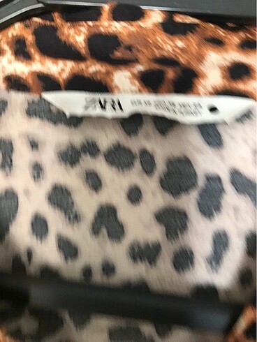 xs Beden Leopar gömlek