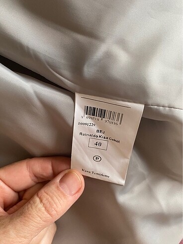 40 Beden Crop kaşe kumaş