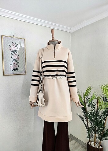 42 Beden Fermuarlı Sweatshirt