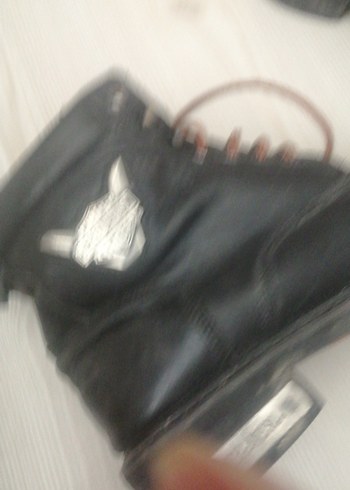 Erkek Kahverengi Motosiklet Bağcıkları - Görsel 2