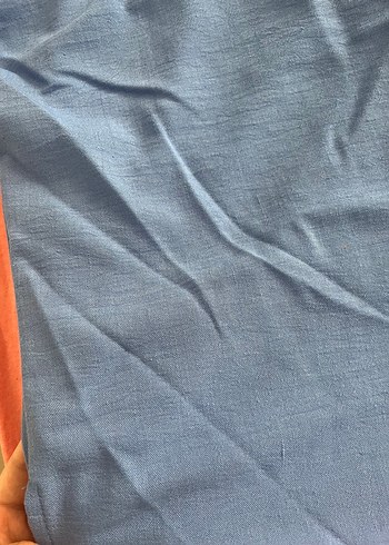 Mavi V Yaka Kısa Kollu Erkek Pijama Takımı - Görsel 4