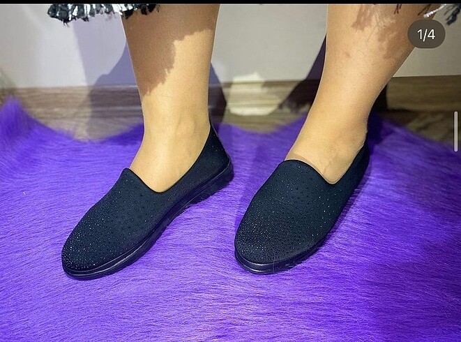 ANNE AYAKKABI TAŞLI KUMAŞ
