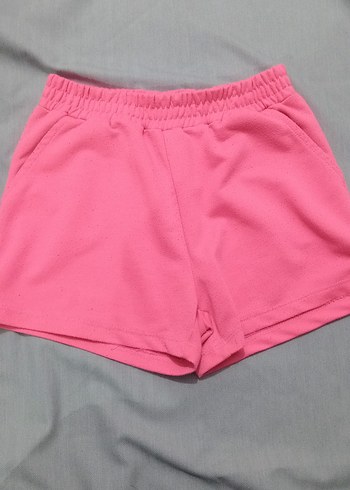 Koton Kids Fuşya Şort 7-8 Yaş - Görsel 2