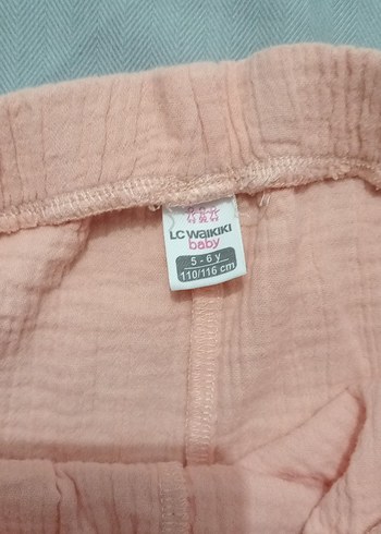 LC Waikiki Baby Pudra Şort 5-6 Yaş - Görsel 5