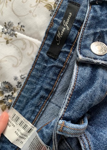 27 Beden mavi Renk Mavi Normal Paça Kot Pantolon