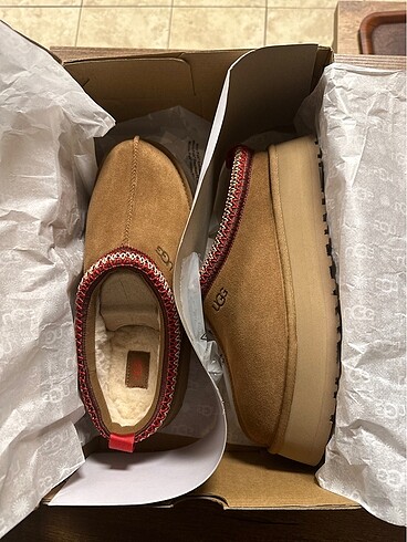 41 Beden Ugg Tazz Platform Taba Rengi