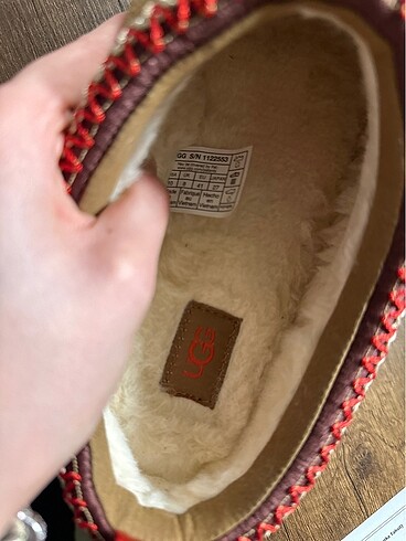 41 Beden kahverengi Renk Ugg Tazz Platform Taba Rengi