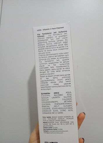 Diğer C vitaminli cilt temizleme jeli
