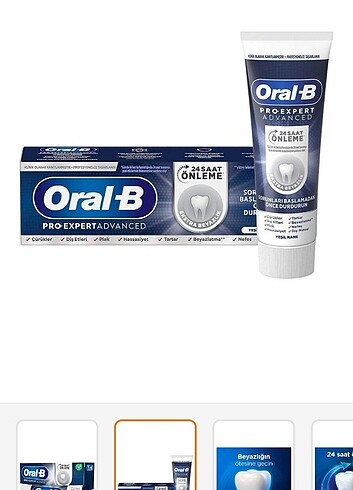 Oral-B diş macunu 