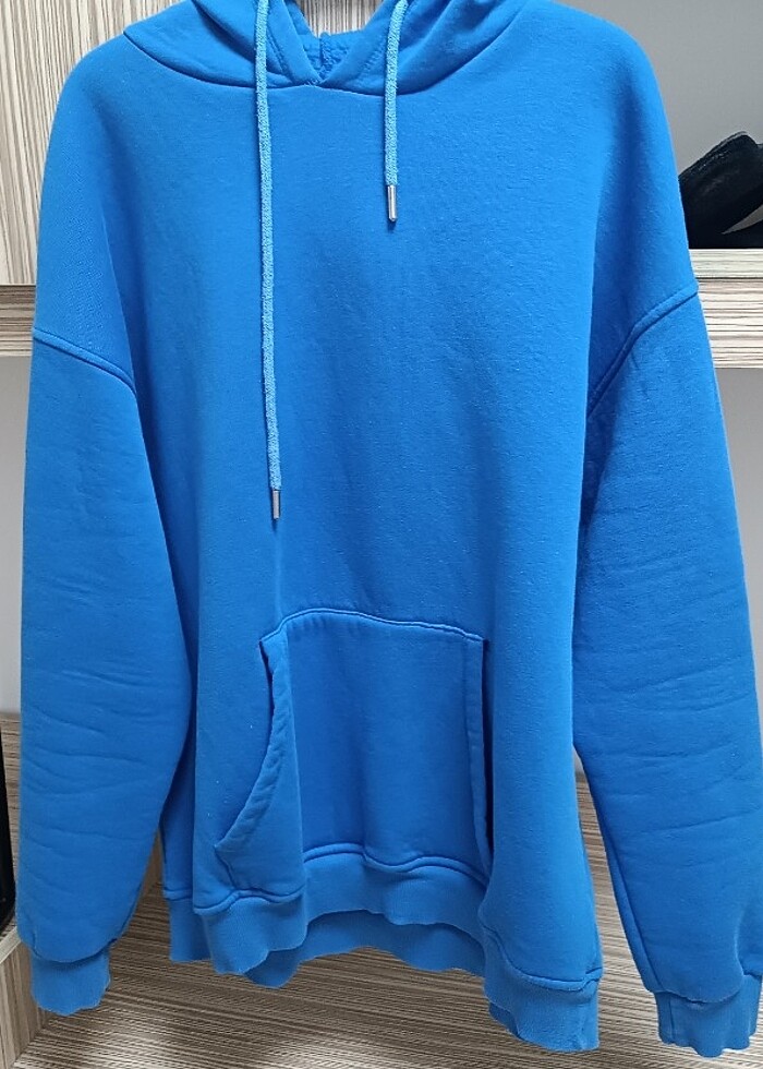 Mavi sweatshirt  - Görsel 2