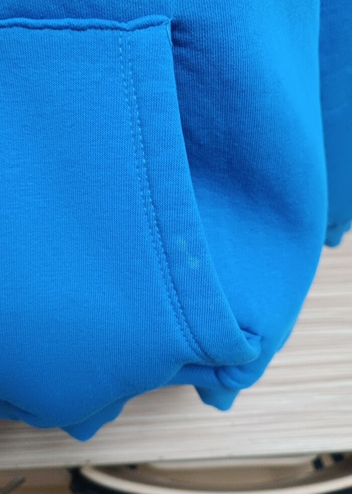 Mavi sweatshirt  - Görsel 3