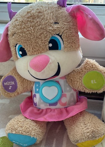 Fisher Price Pembe Peluş Eğitici Oyuncak