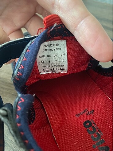 25 Beden lacivert Renk Vicco Sandalet