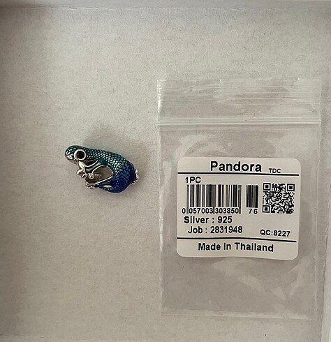 Pandora Geko Charm
