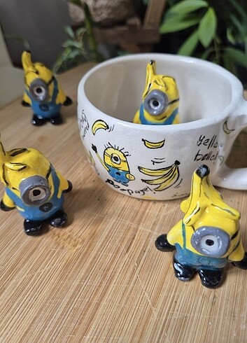 Beden sarı Renk Minion Seramik Kupa