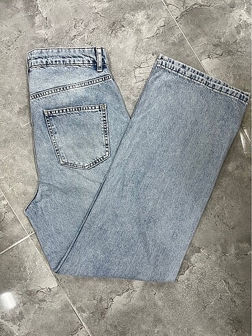 44 Beden mavi Renk DeFacto 90's Wide Leg