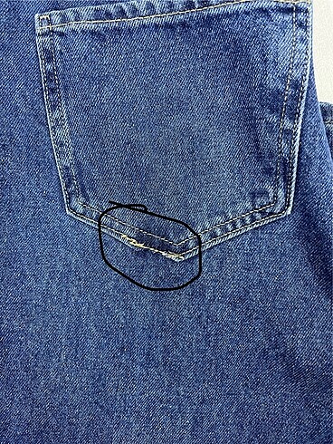 38 Beden lacivert Renk Defacto 90's Wide Leg defolu