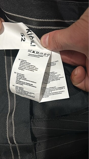 xl Beden erkek pantolon