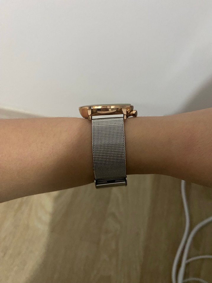 Gri Kadın Kol Saati - Görsel 3