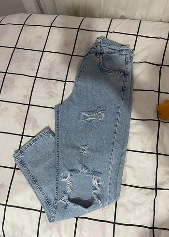 Yırtık Denim Jean - Görsel 3