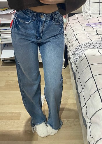 Mavi straight jean - Görsel 2