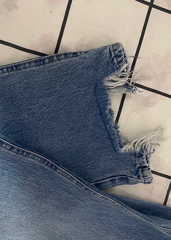 Mavi straight jean - Görsel 3