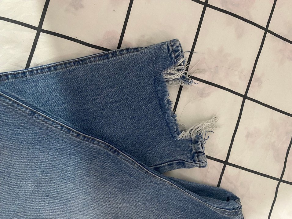 Mavi straight jean - Görsel 3