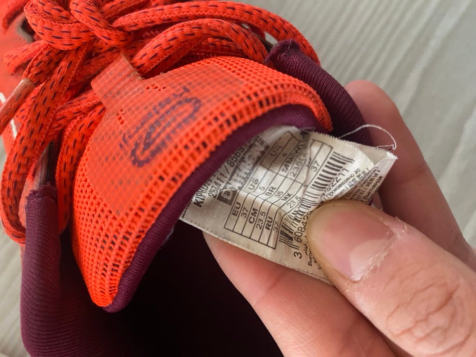 Kırmızı Kadın Spor Ayakkabı - Görsel 3