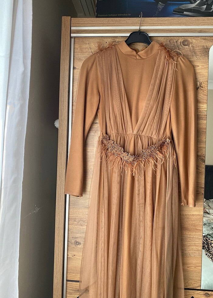 Tesettür elbise abiye - Görsel 2