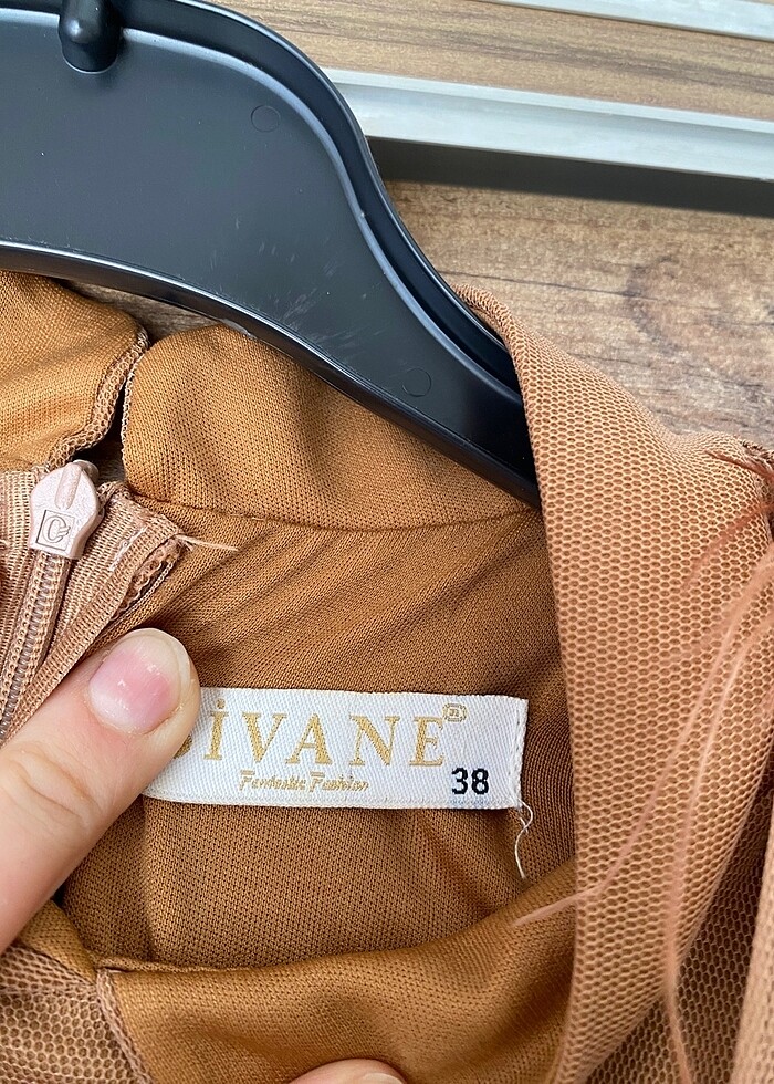 Tesettür elbise abiye - Görsel 3