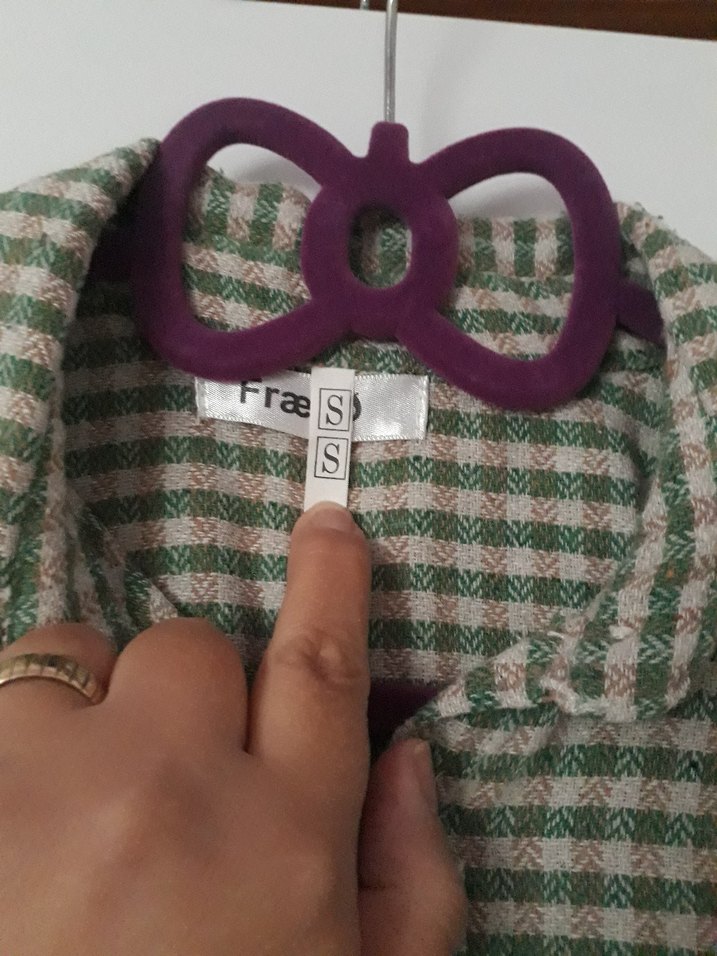 Düğmeli Kadın Uzun Kollu Oduncu Gömlek - Görsel 4