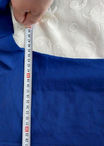 Saks mavi tunik - Görsel 7