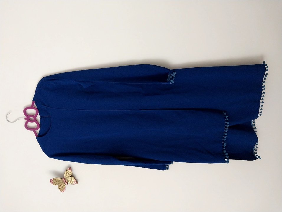 Saks mavi tunik - Görsel 2