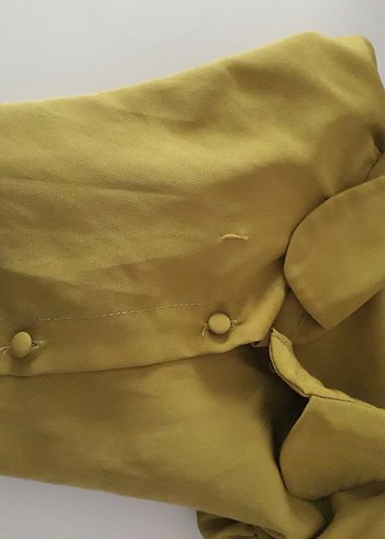 Düğmeli, Uzun Kollu Kadın Gömlek - Görsel 10