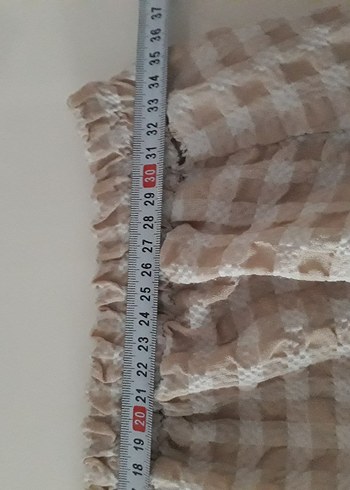 Bej renkli Etek - Görsel 5