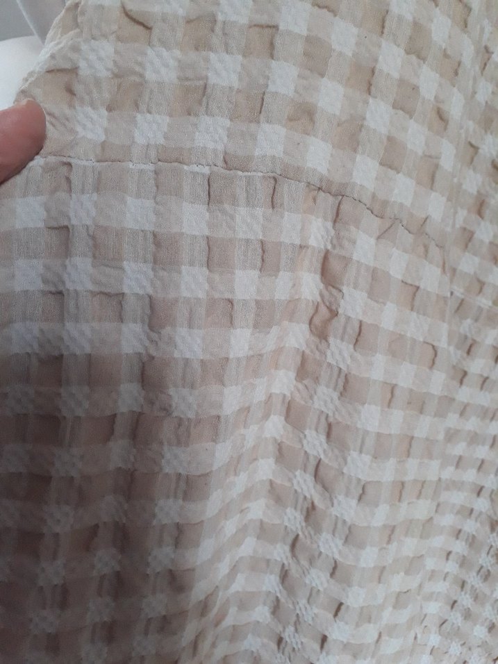 Bej renkli Etek - Görsel 4