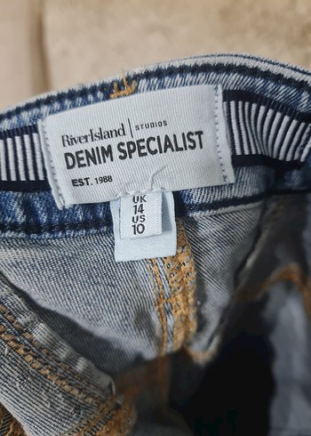 Kadın Denim İspanyol Paça Pantolon - Görsel 3